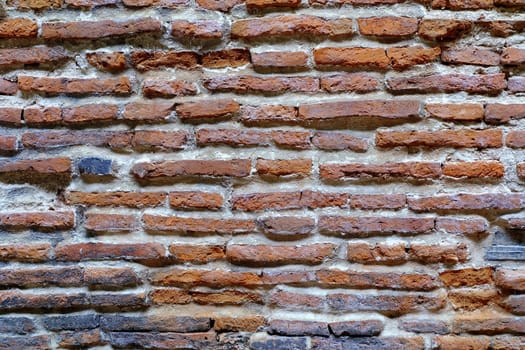 Old Brick Wall Background.