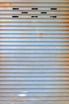 Metal Door Texture Background.