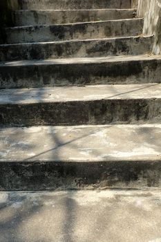 Old Concrete Stair Background.