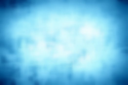 Blurred Abstract Blue Background.