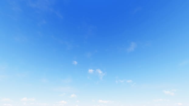 Cloudy blue sky abstract background, blue sky background with tiny clouds, 3d rendering

