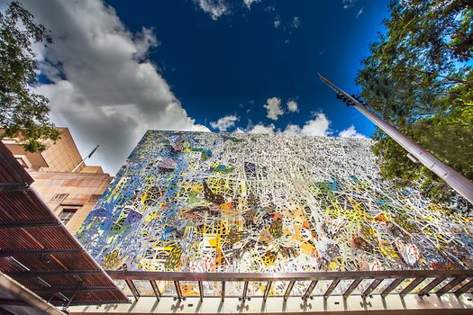 In the Queen Street of Brisbane Queensland Australia