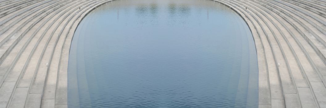 Rostrum , levels of concrete under water