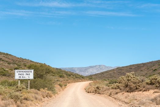 The Strykhoogte Pass between McGregor and Bonnievale in the Western Cape Province