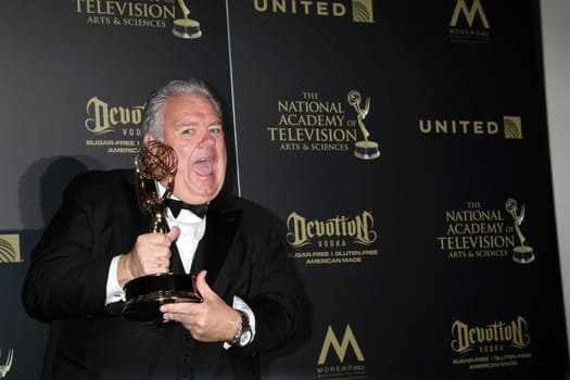 Jim O'Heir, Outstanding Guest Performer in a Drama Series, Bold and the Beautiful
at the 44th Daytime Emmy Awards - Press Room, Pasadena Civic Auditorium, Pasadena, CA 04-30-17