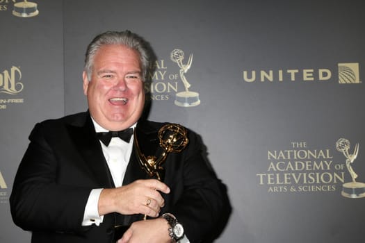 Jim O'Heir, Outstanding Guest Performer in a Drama Series, Bold and the Beautiful
at the 44th Daytime Emmy Awards - Press Room, Pasadena Civic Auditorium, Pasadena, CA 04-30-17