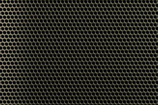 Metal grid texture with lighting effect.