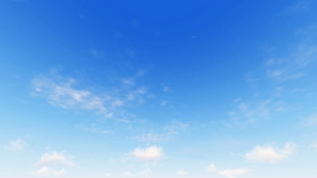 Cloudy blue sky abstract background, blue sky background with tiny clouds, 3d rendering

