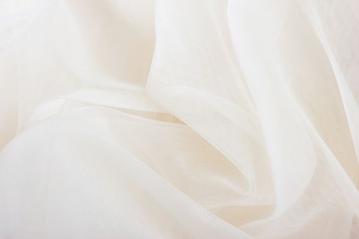 chiffon tulle fabric textured background. pleated skirt fabric texture. closeup plisse fabric texture pattern
