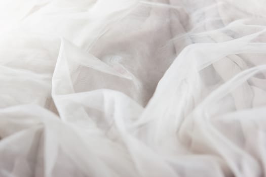 chiffon tulle fabric textured background. pleated skirt fabric texture. closeup plisse fabric texture pattern