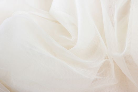 chiffon tulle fabric textured background. pleated skirt fabric texture. closeup plisse fabric texture pattern