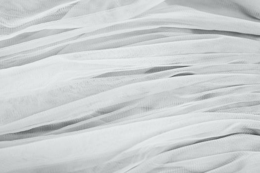 chiffon tulle fabric textured background. pleated skirt fabric texture. closeup plisse fabric texture pattern