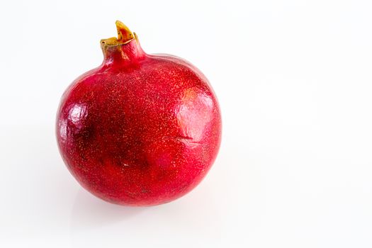 pomegranate fruit on a white background