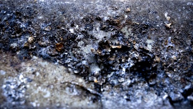 corrosion of metal. Texture of Bad Metal with a Torn Surface.