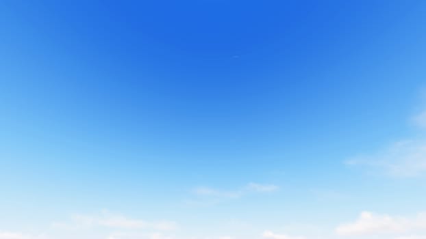 Cloudy blue sky abstract background, blue sky background with tiny clouds, 3d rendering

