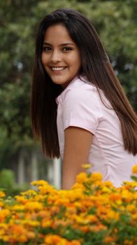 Beautiful Teen Hispanic Girl