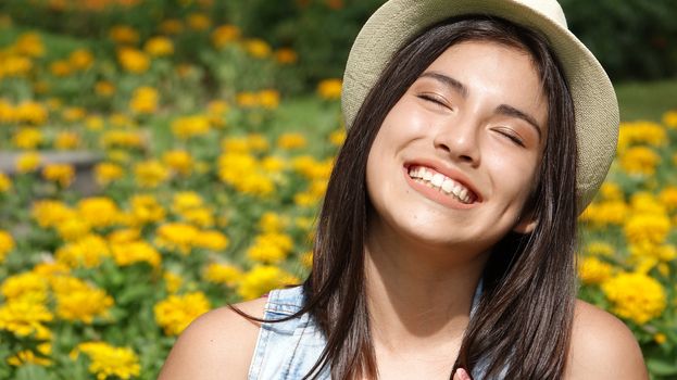 Smiling Teen