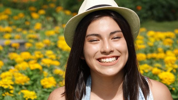 Young Teen Smiling