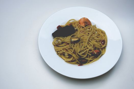 An italian recipe with pasta