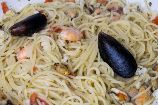 An italian recipe with pasta