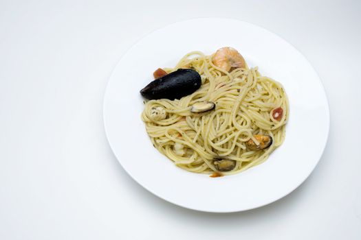 An italian recipe with pasta