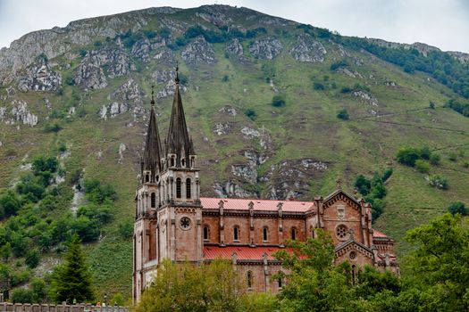 Basilica of Santa Maria, Covadonga, Asturias, Spain