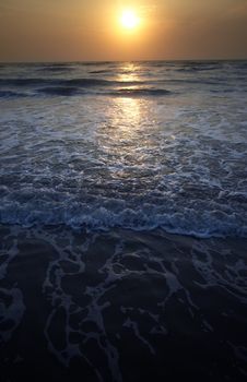 Sunset at Atlantic Ocean
