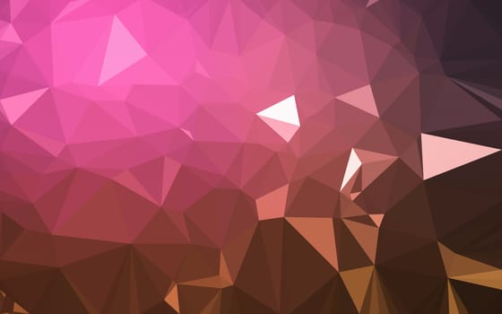 Abstract low poly background, geometry triangle, mosaic pastel color background