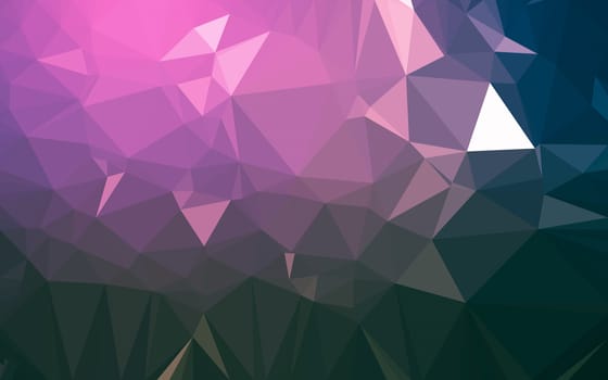 Abstract low poly background, geometry triangle, mosaic pastel color background