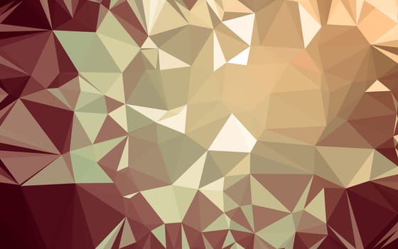 Abstract low poly background, geometry triangle, mosaic pastel color background