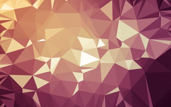 Abstract low poly background, geometry triangle, mosaic pastel color background