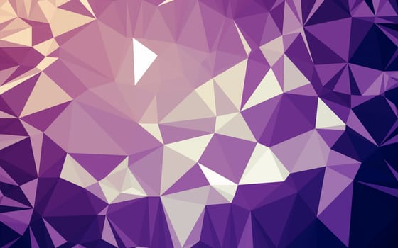 Abstract low poly background, geometry triangle, mosaic pastel color background