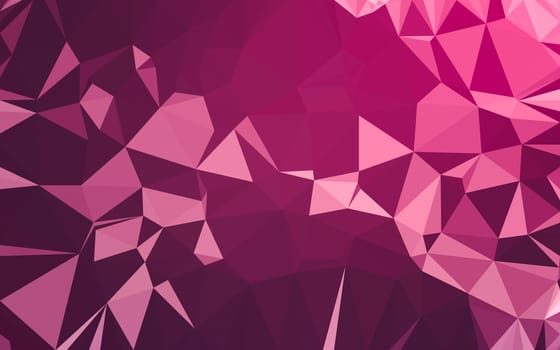 Abstract low poly background, geometry triangle, mosaic pastel color background