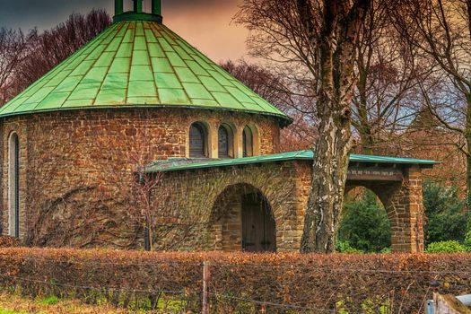 The chapel Maria in the Maien in the city Essen district Kettwig, Germany.
