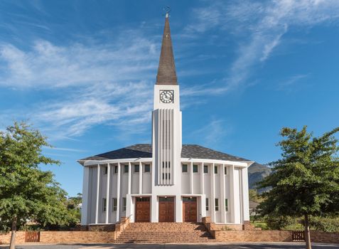 The Dutch Reformed Church in Greyton, a small town in the Western Cape Province of South Africa