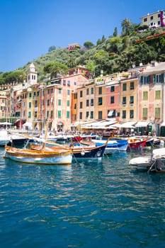 Close to Cinque Terre area, Portofino is one of the most beautiful and fashion town.