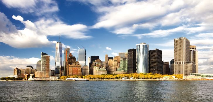 The New York City panorama