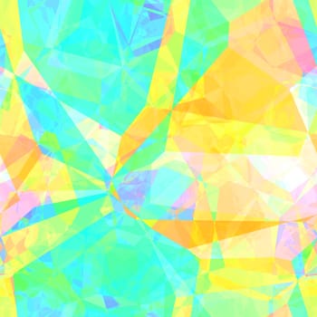 Seamless Artistic Polygon Painting Abstract Background Art