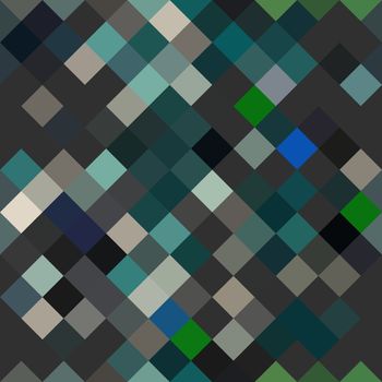 Seamless Block Abstract Background with Dynamic Digital Theme Art