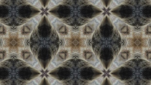 4K Colorful looping kaleidoscope sequence. Abstract motion graphics background. beautiful