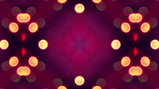 4K Colorful looping kaleidoscope sequence. Abstract motion graphics background. beautiful