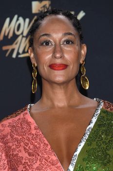 Tracee Ellis Ross at the 2017 MTV Movie & TV Awards, Arrivals, Shrine Auditorium, Los Angeles, CA 05-07-17