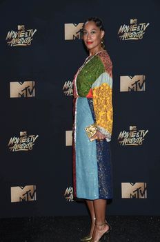 Tracee Ellis Ross at the 2017 MTV Movie & TV Awards, Arrivals, Shrine Auditorium, Los Angeles, CA 05-07-17