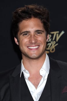 Diego Boneta at the 2017 MTV Movie & TV Awards, Arrivals, Shrine Auditorium, Los Angeles, CA 05-07-17