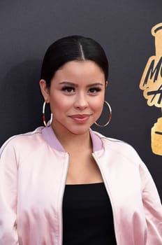 Cierra Ramirez at the 2017 MTV Movie & TV Awards, Arrivals, Shrine Auditorium, Los Angeles, CA 05-07-17