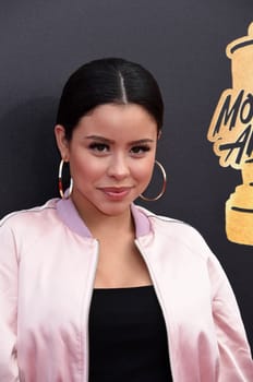 Cierra Ramirez at the 2017 MTV Movie & TV Awards, Arrivals, Shrine Auditorium, Los Angeles, CA 05-07-17