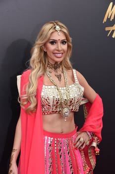 Farrah Abraham at the 2017 MTV Movie & TV Awards, Arrivals, Shrine Auditorium, Los Angeles, CA 05-07-17