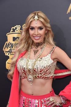 Farrah Abraham at the 2017 MTV Movie & TV Awards, Arrivals, Shrine Auditorium, Los Angeles, CA 05-07-17
