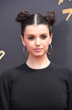 Rebecca Black at the 2017 MTV Movie & TV Awards, Arrivals, Shrine Auditorium, Los Angeles, CA 05-07-17