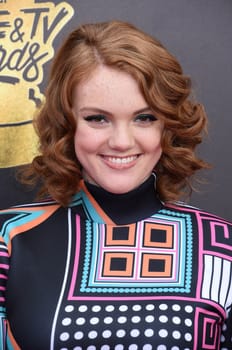 Shannon Purser at the 2017 MTV Movie & TV Awards, Arrivals, Shrine Auditorium, Los Angeles, CA 05-07-17